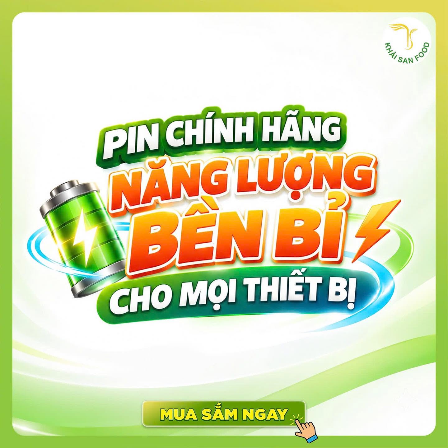 Pin Chính Hãng Năng Lượng Bền Bỉ Cho Mọi Thiết Bị