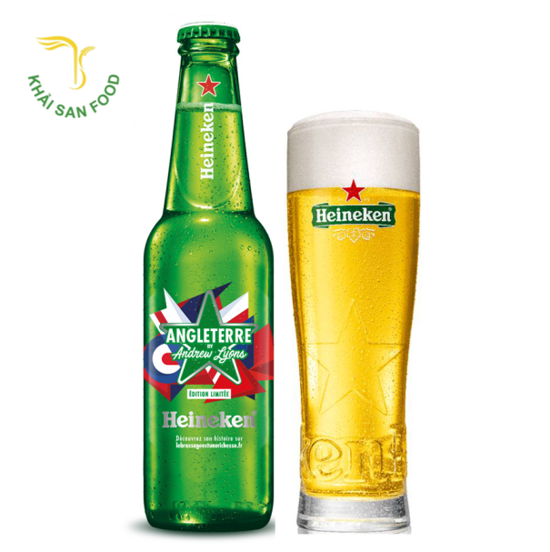 bia Heineken Pháp cũng có nồng độ cồn 5% và chai bia thường có dung tích nhỏ chỉ cỡ 250 ml.