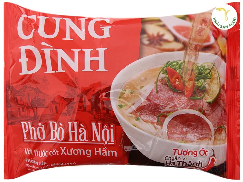 Phở bò gói Cung Đình Hà nội