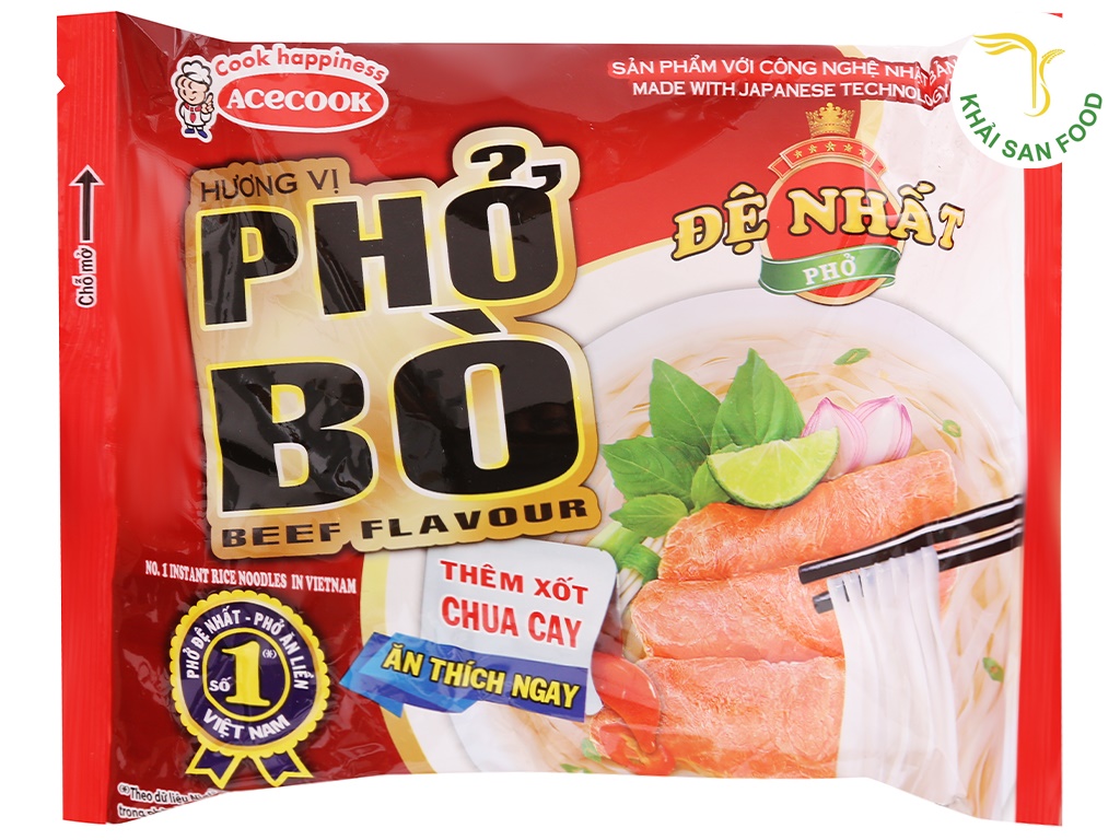 Phở Gói Bò: Những Thương Hiệu Việt Nam Được Ưa Chuộng Nhất