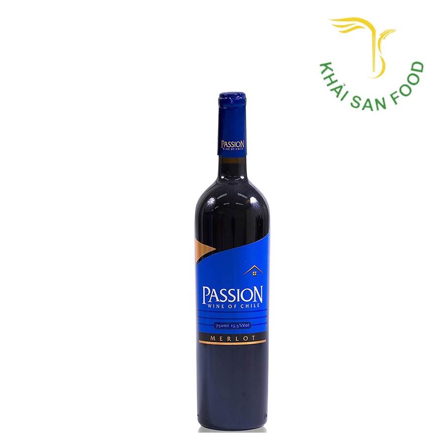 Rượu Vang Đỏ Passion Merlot 750Ml