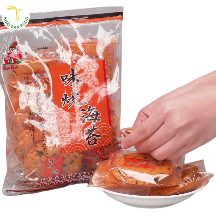 Bánh gạo vị rong biển Bin Bin