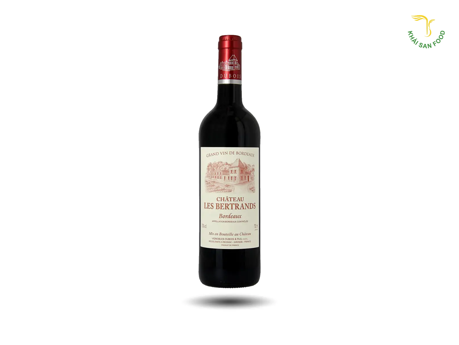 Rượu Vang đỏ Pháp cao cấp Chateau Moreau Bordeaux