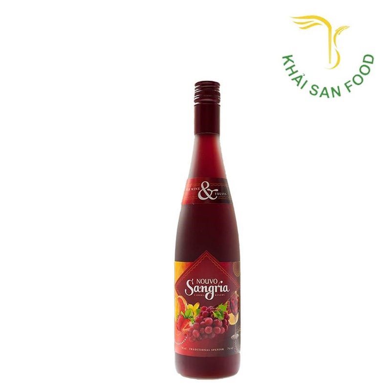 Rượu vang đỏ Đà Lạt 750Ml (Sangria Đỏ)