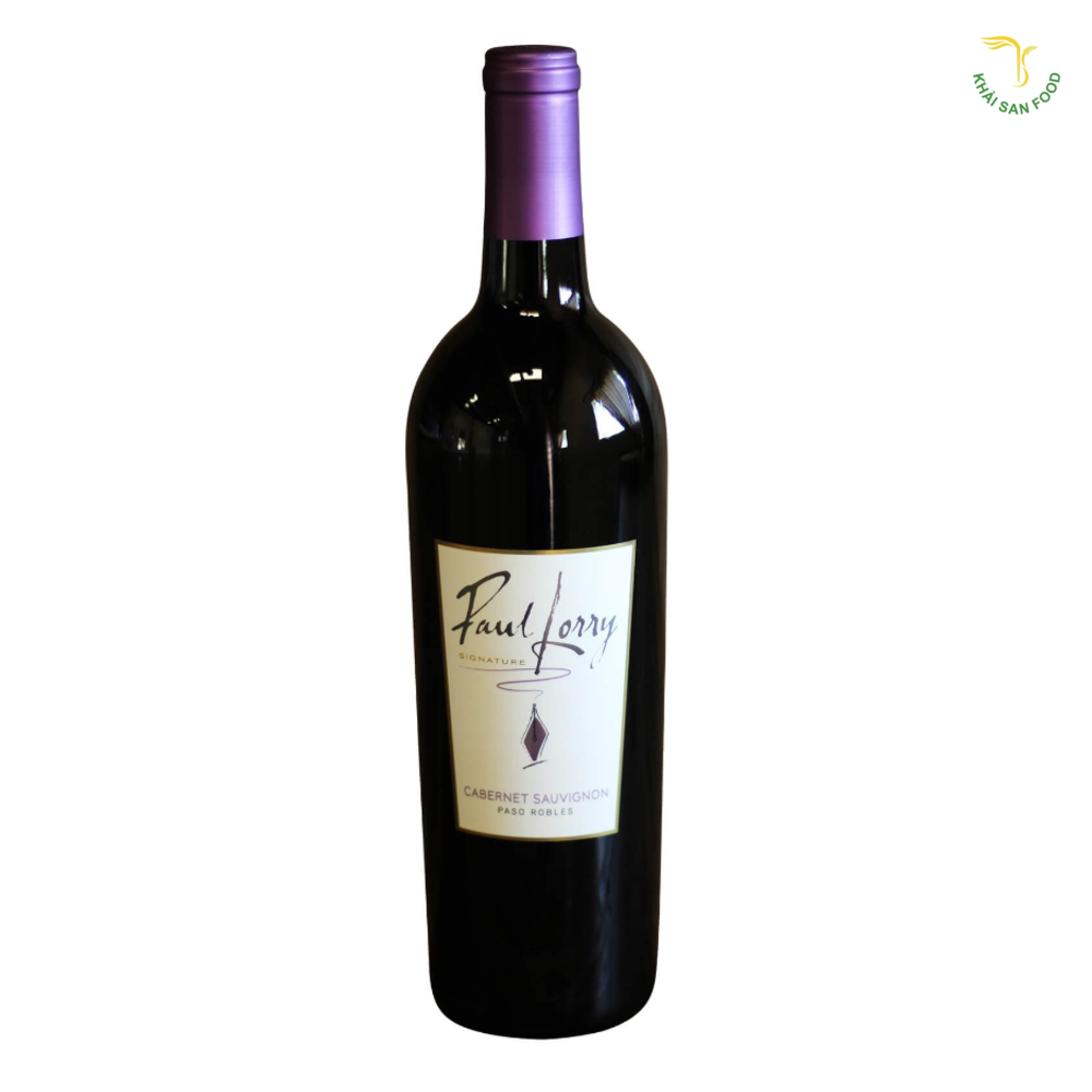 Giống nho Cabernet Sauvignon được trồng tại khu vực AVA Paso Robles này mang đến hương vị chua nhẹ của quả anh đào, quả mâm xôi đen và quả lý đen.