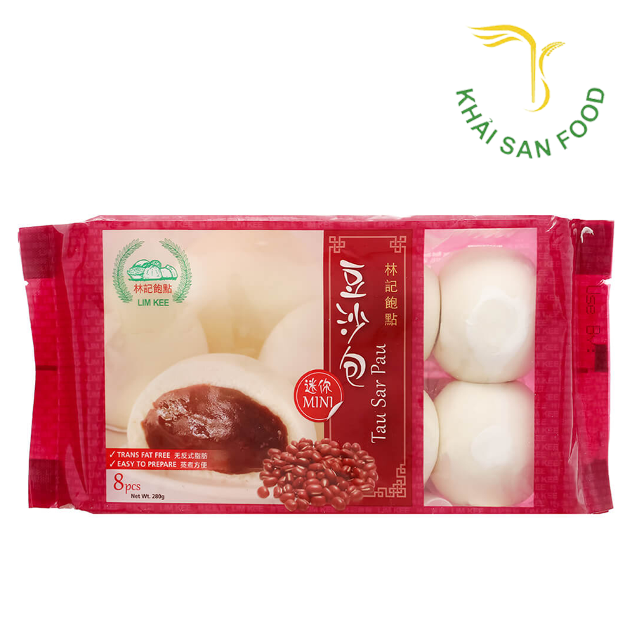 Bánh Bao Nhân Đậu Đỏ 280g