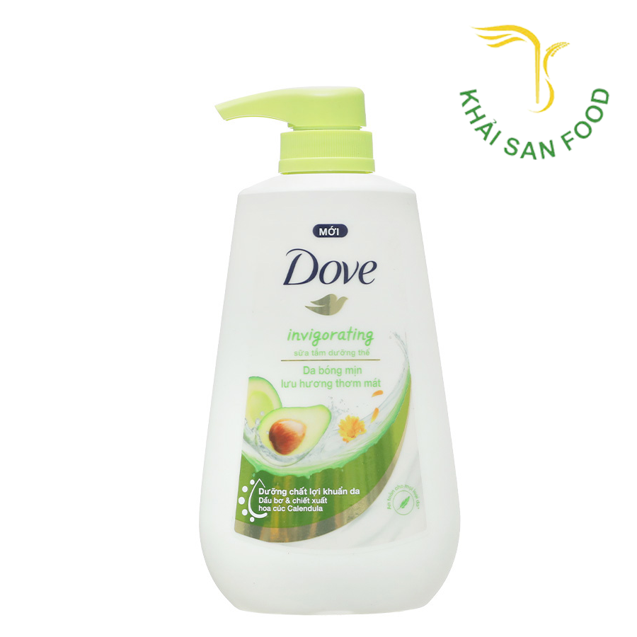 Dove Sữa Tắm Bóng Mịn Thơm Mát 500g