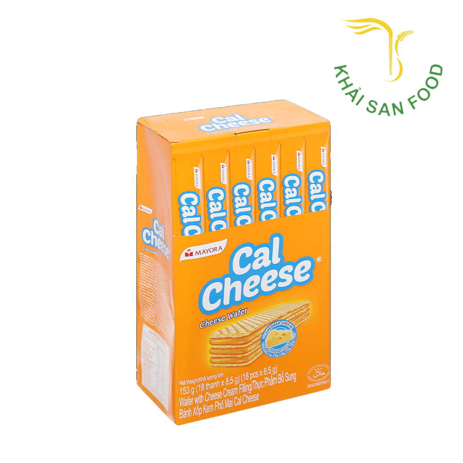 Bánh Calcheese (Cheese Wafer) 153g/18 Thanh