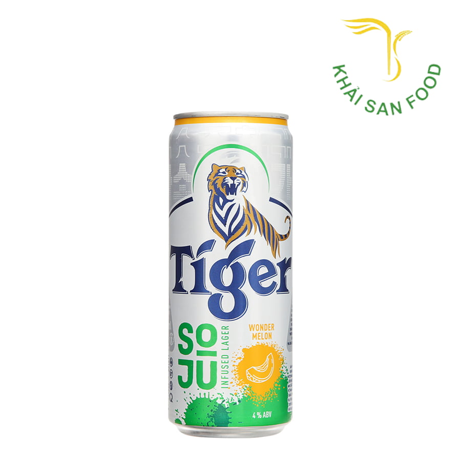 Bia Tiger Soju Vị Dưa Lưới 330ml