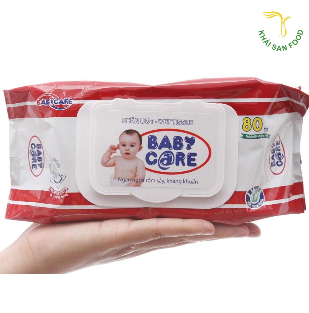 Vì sao ba mẹ nên sử dụng khăn giấy ướt baby care cho các bé?