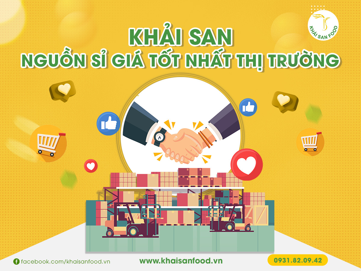 Khải San Food - Đại lý kinh doanh bia nước ngọt