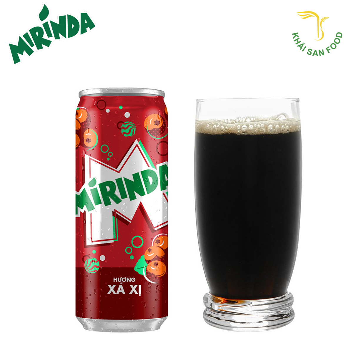 Mirinda Xá Xị - Bùng Nổ Hương Vị Đầu Lưỡi!