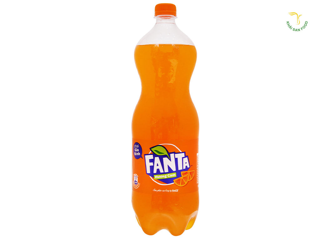 Fanta là một loại nước ngọt trái cây nổi tiếng khác với hương vị cam sảng khoái.