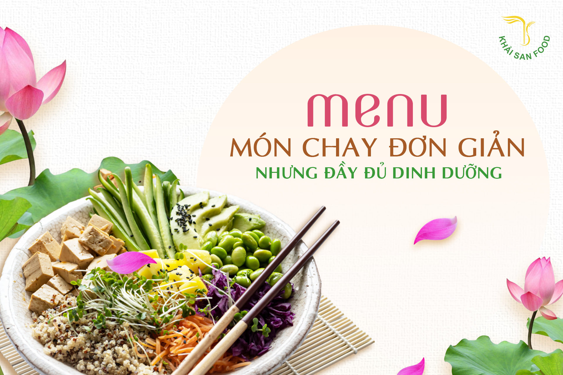 Các món ăn chay ngon hấp dẫn