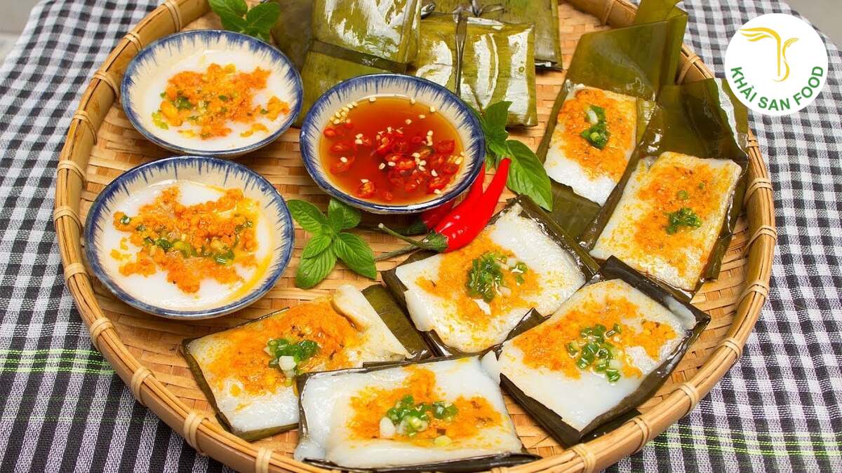 Bánh bèo - món ăn Việt Nam truyền thống.