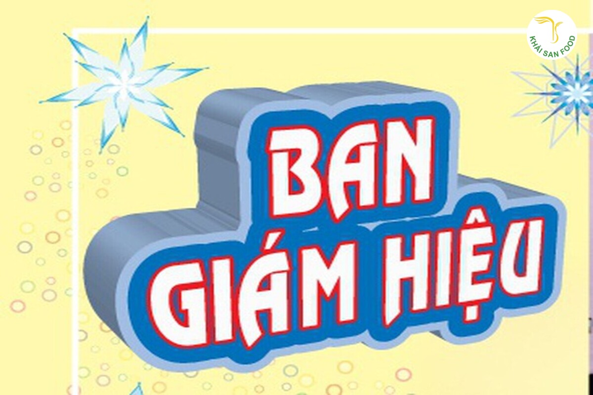 Ban Giám hiệu nhà trường chịu trách nhiệm chung về hoạt động của căn tin