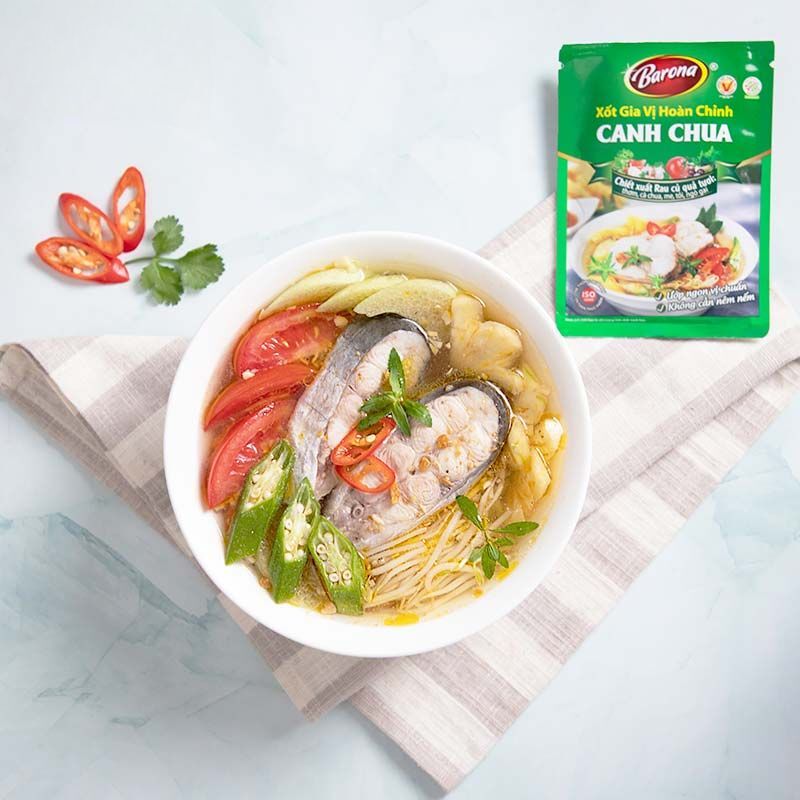 Cách Nấu Canh Chua Bằng Gói Gia Vị Canh Chua