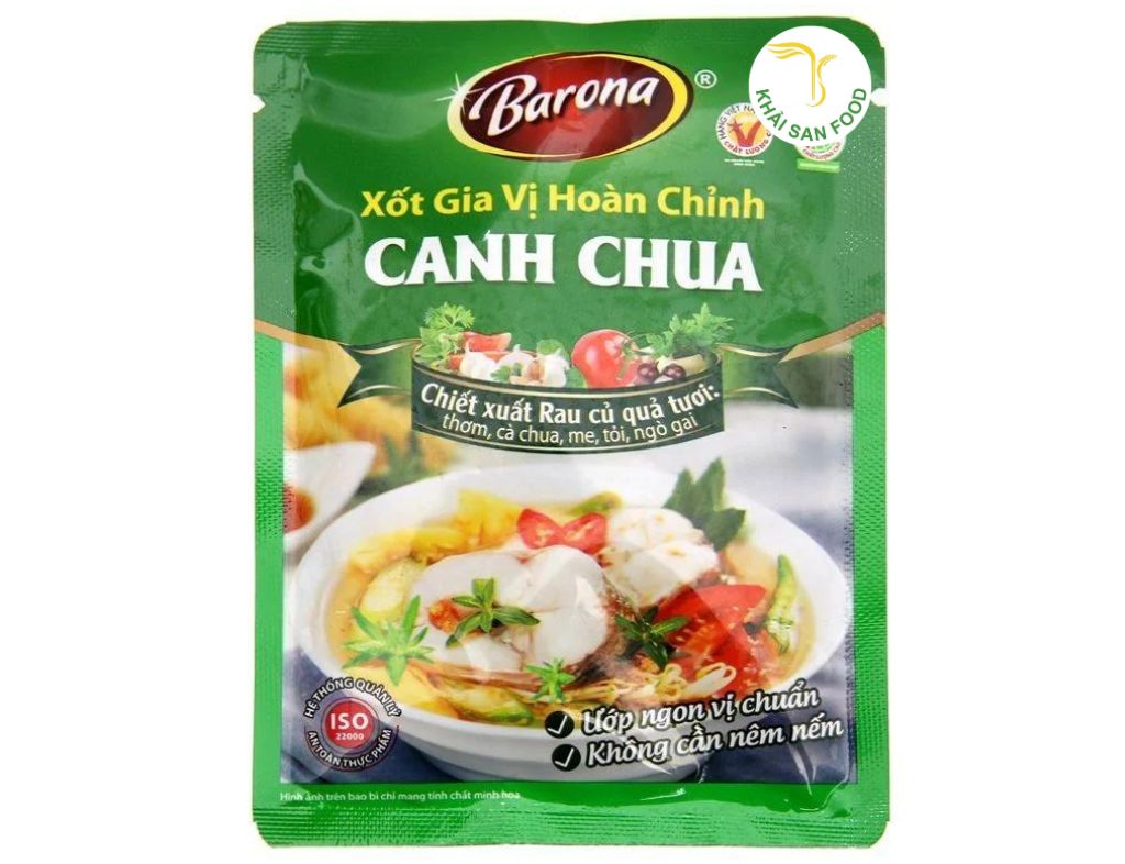 Barona có các hương vị gì 