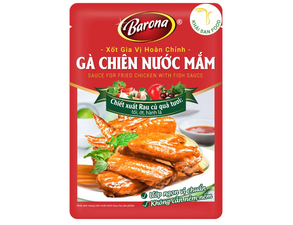 Gói sốt gia vị Barona 