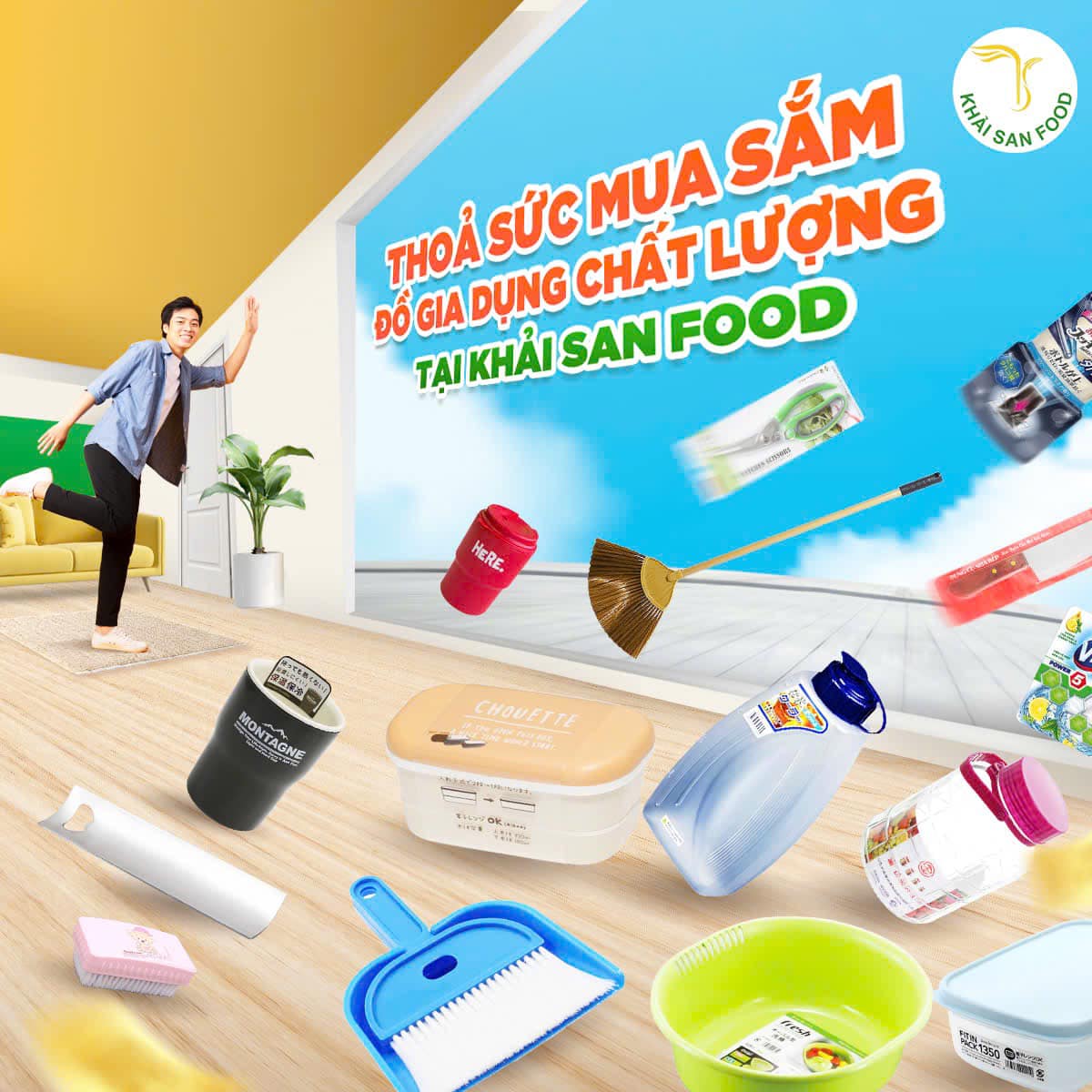 Mua sắm thông tin tại Khải San Food với siêu thị giá rẻ