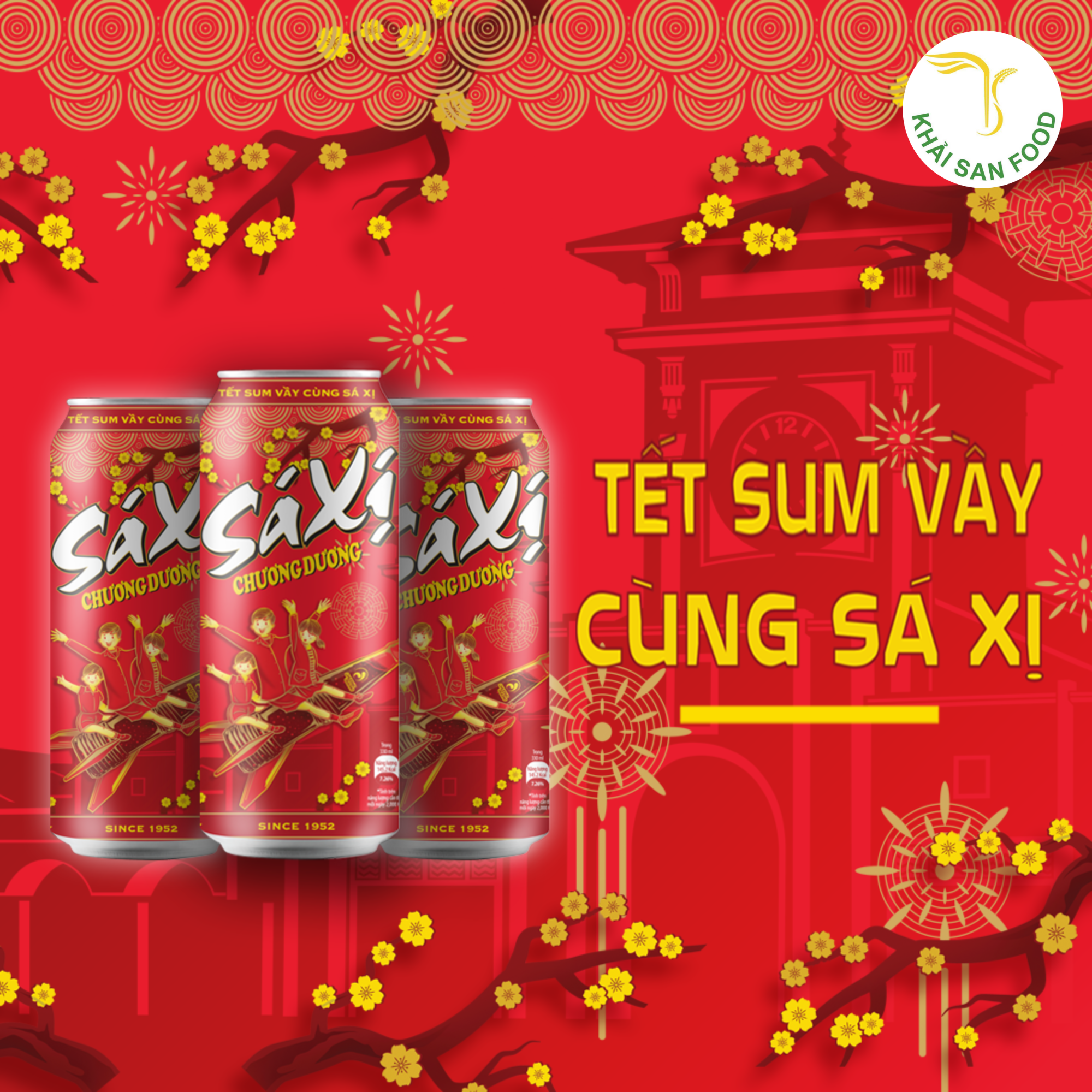 Tết sum vầy cùng xá xị Chương Dương