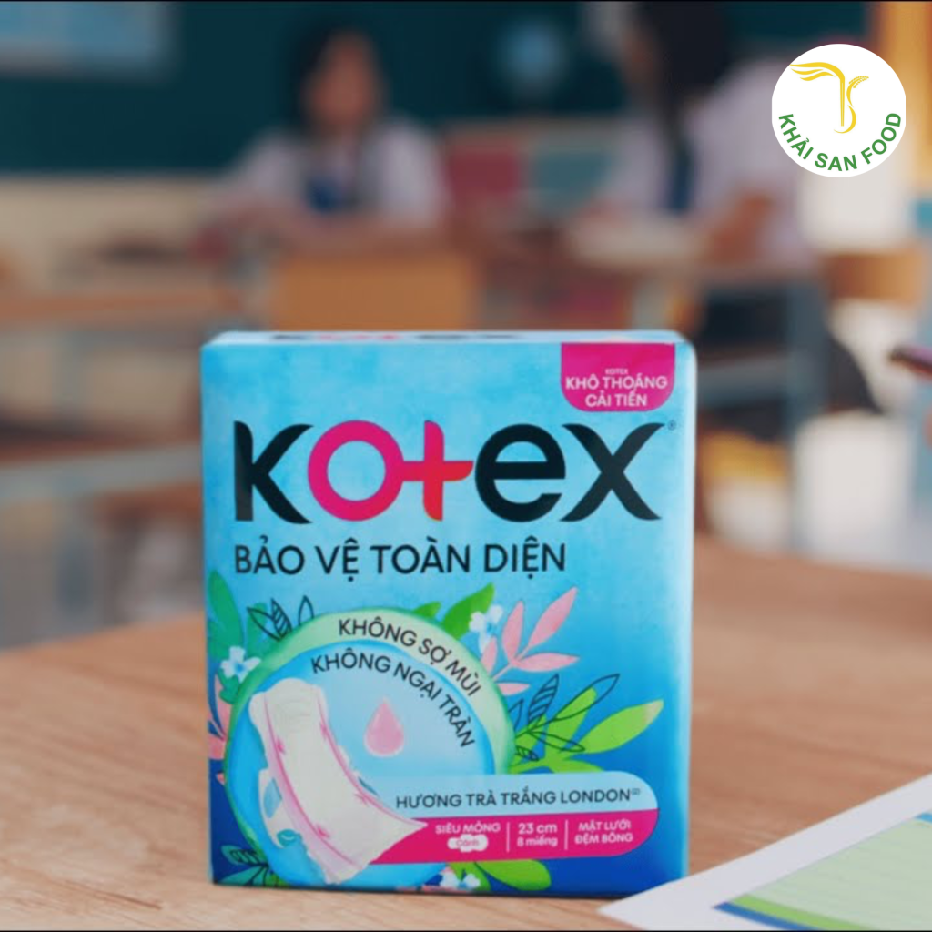 Top thương hiệu băng vệ sinh luôn được yêu thích và sử dụng Băng vệ sinh Kotex mặt bông