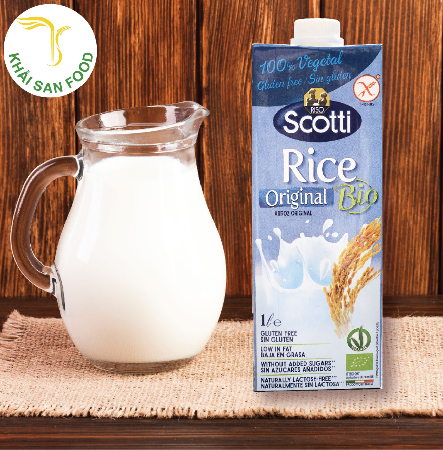 Sữa gạo hữu cơ Riso Scotti