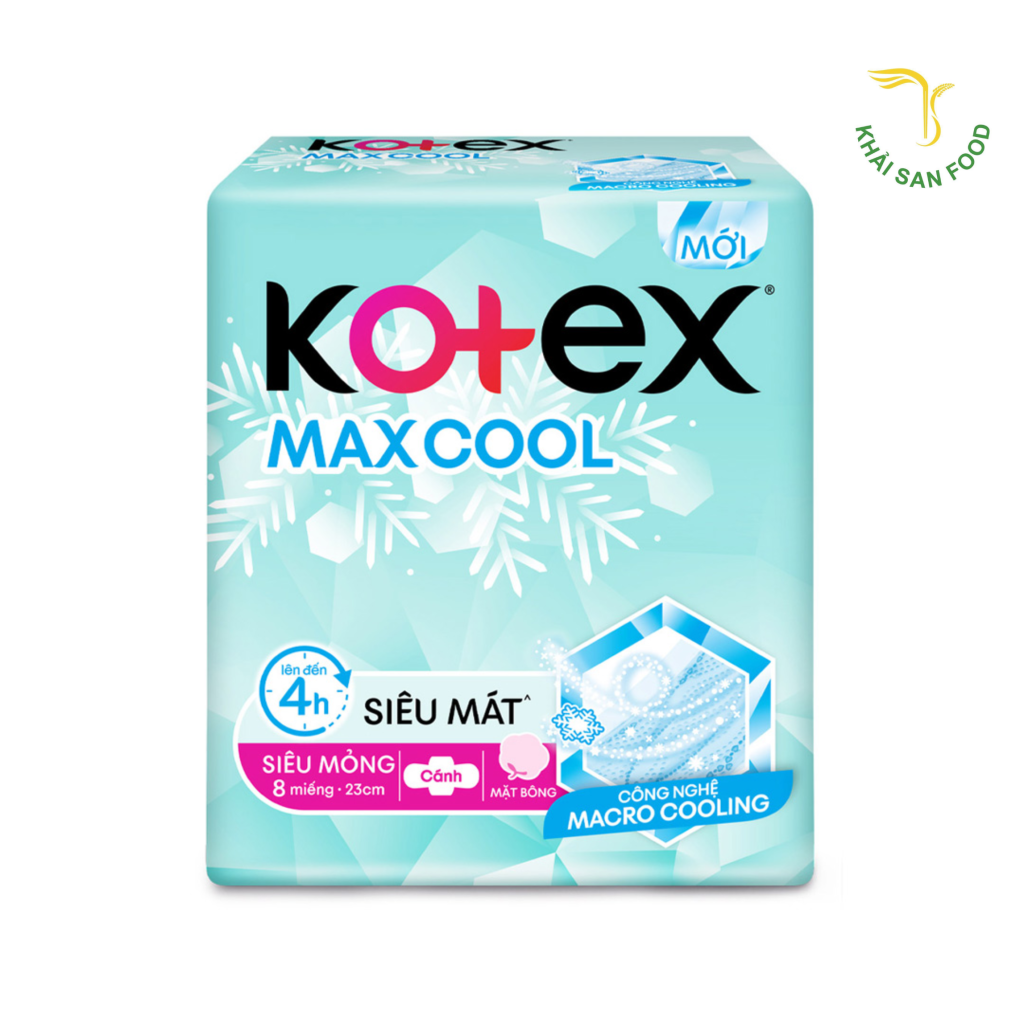 Top thương hiệu băng vệ sinh luôn được yêu thích và sử dụng Băng vệ sinh Kotex mặt bông