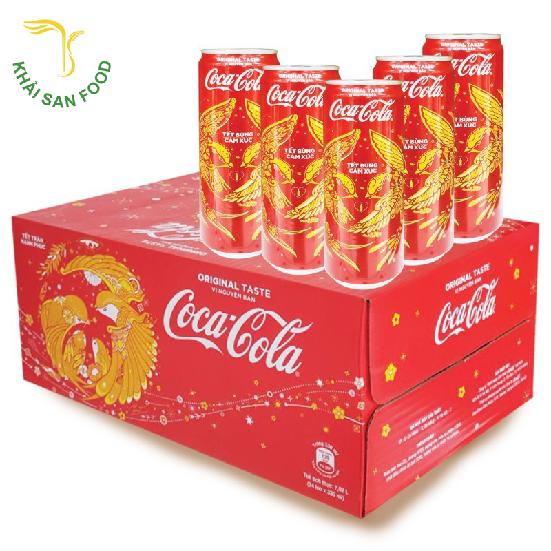 giá 1 thùng Coca nguyên bản mẫu Tết bao nhiêu/