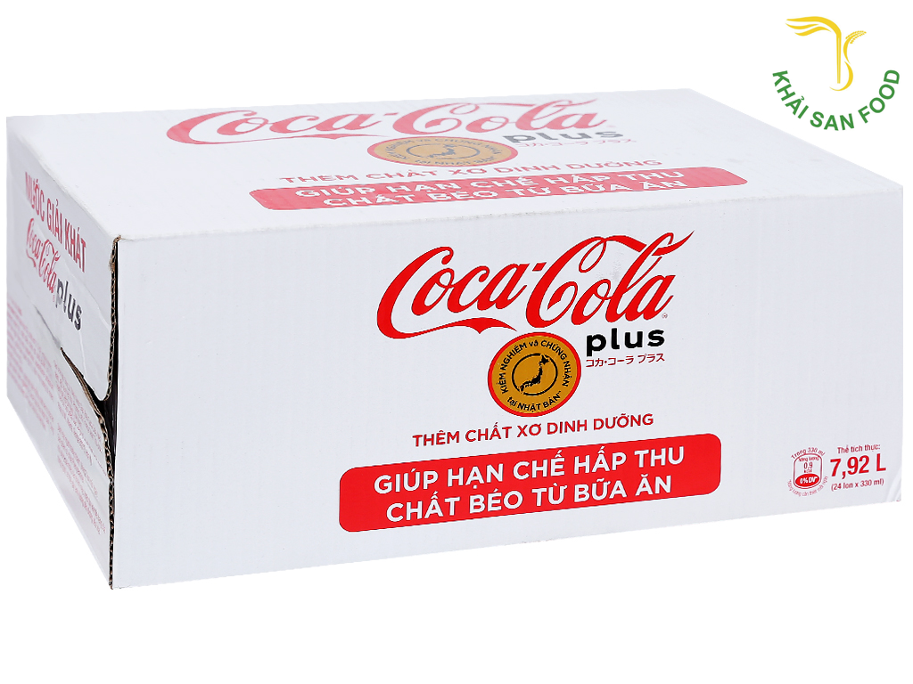 Coca Cola Plus bổ sung chất xơ