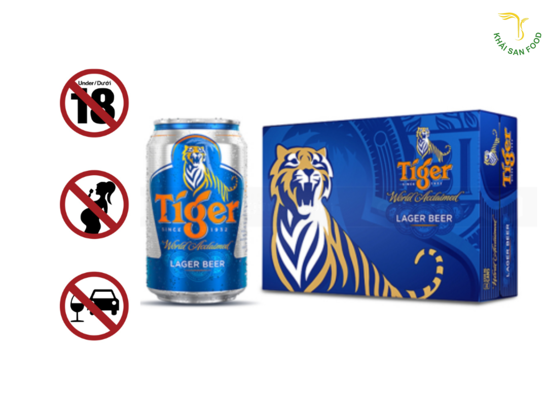 Bia Tiger có độ nhận diện cao tại Việt Nam