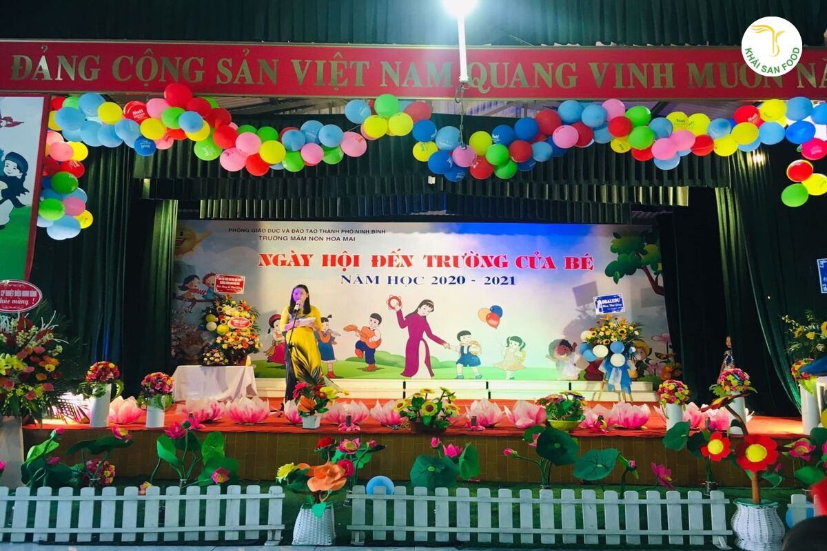 Lời dẫn chương trình khai giảng trường mầm non