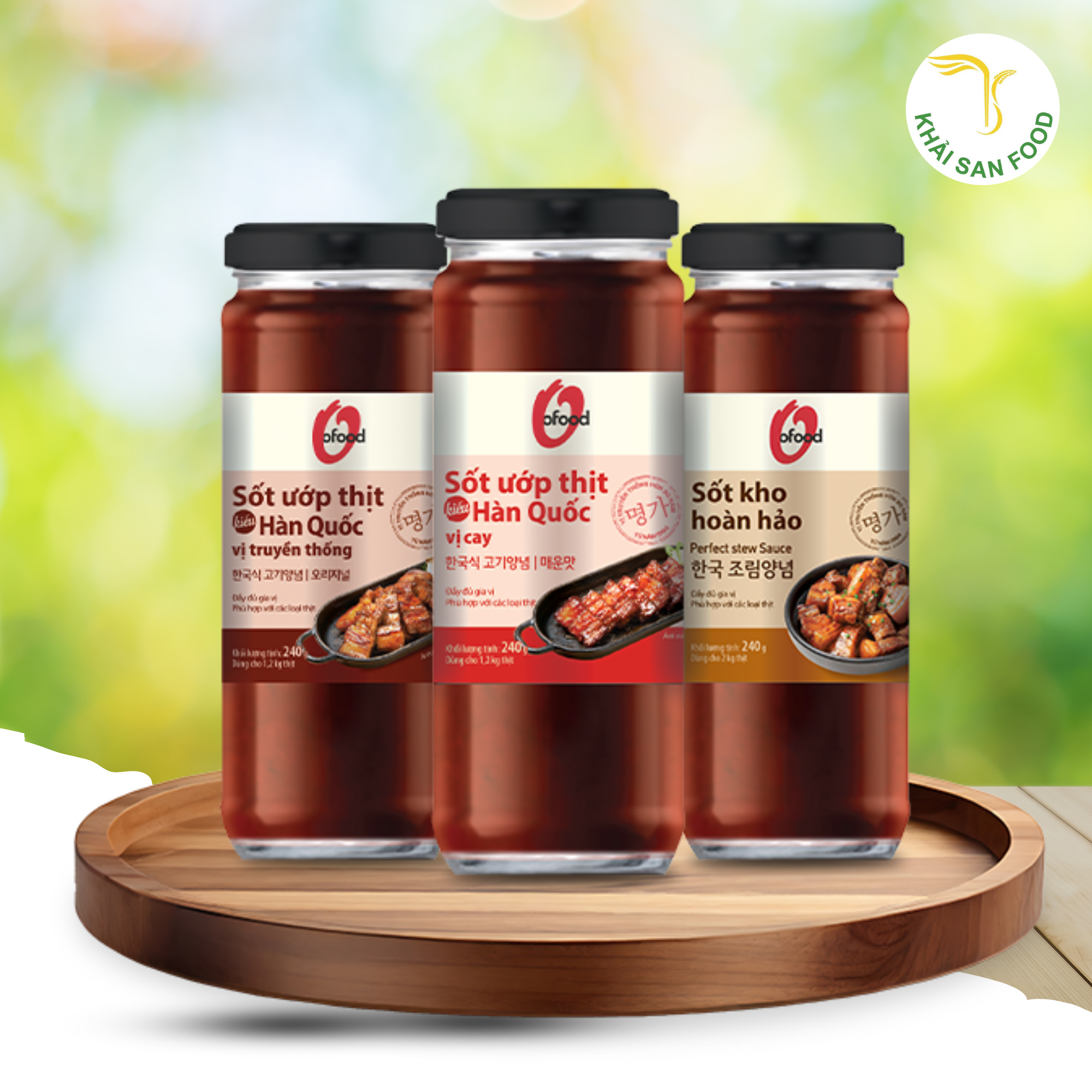 Gói gia vị ướp thịt nướng Hàn Quốc