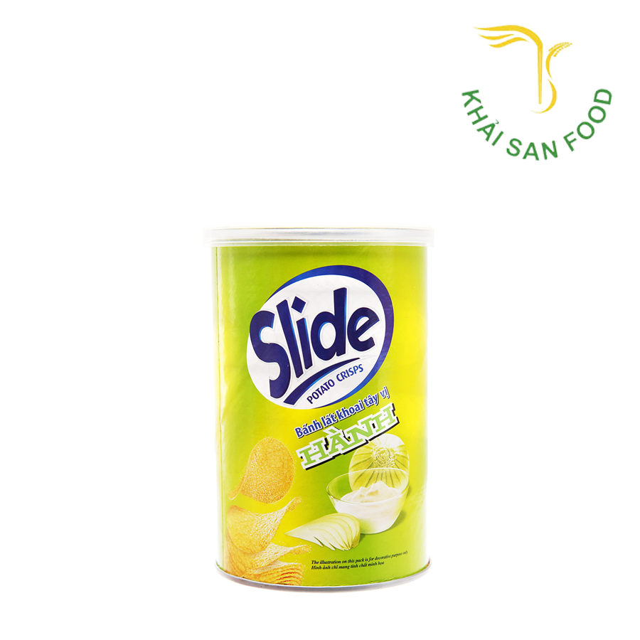 bánh slide khoai tây vị hành 