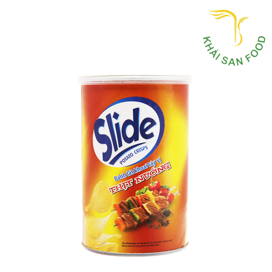bánh slide khoai tây vị thịt nướng 