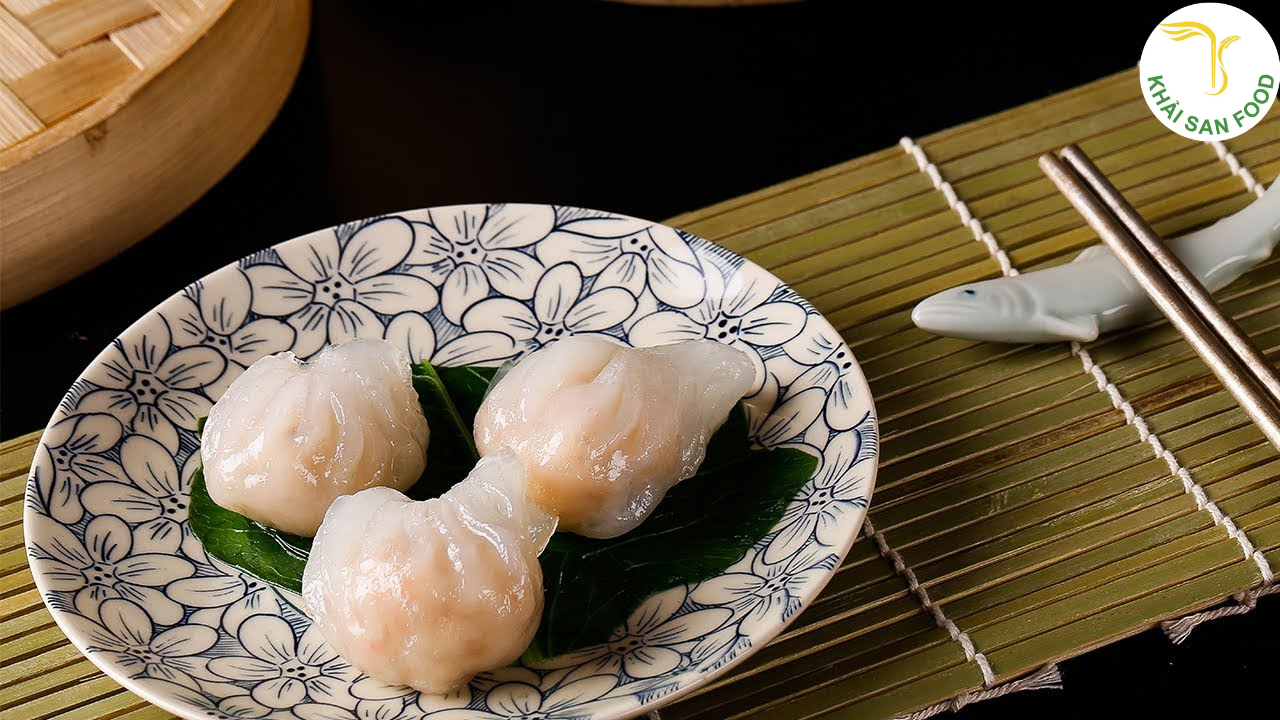 Há cảo mini là biểu tượng của sự may mắn và sum họp gia đình