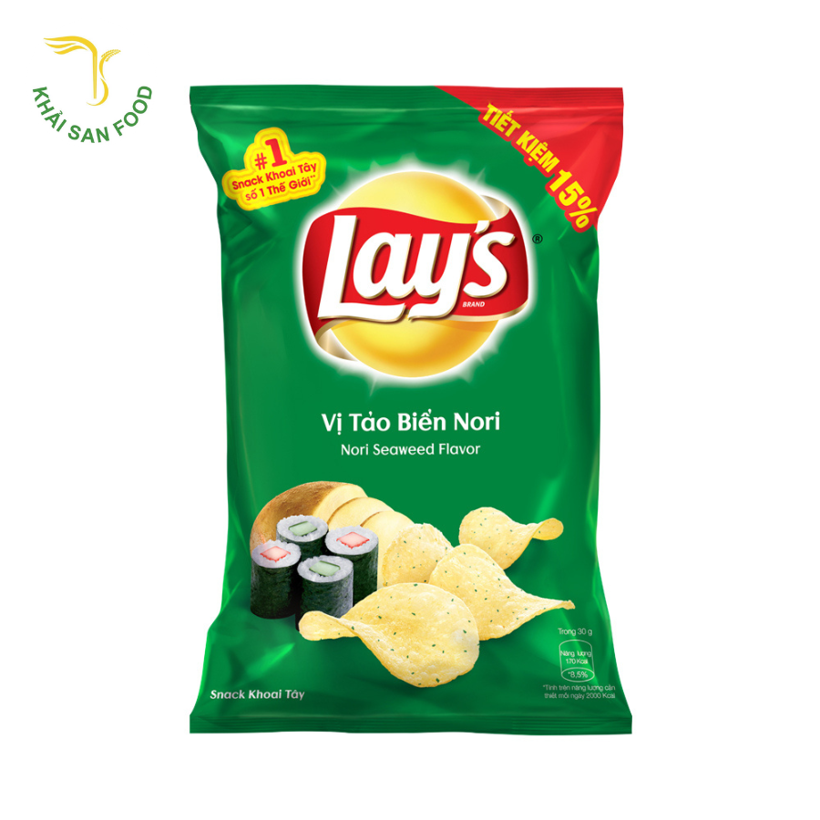 Snack khoai tây Lay's thơm ngon, giòn rụm 