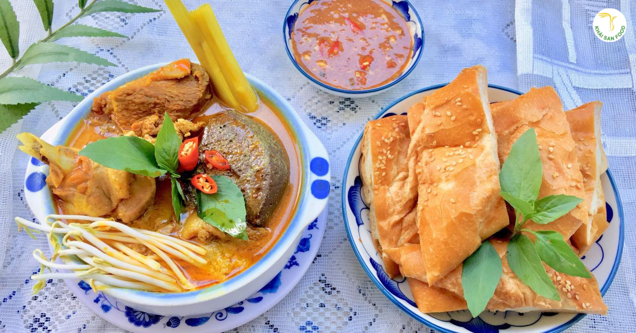 Món cà ri vịt béo ngậy, ngon mê ly