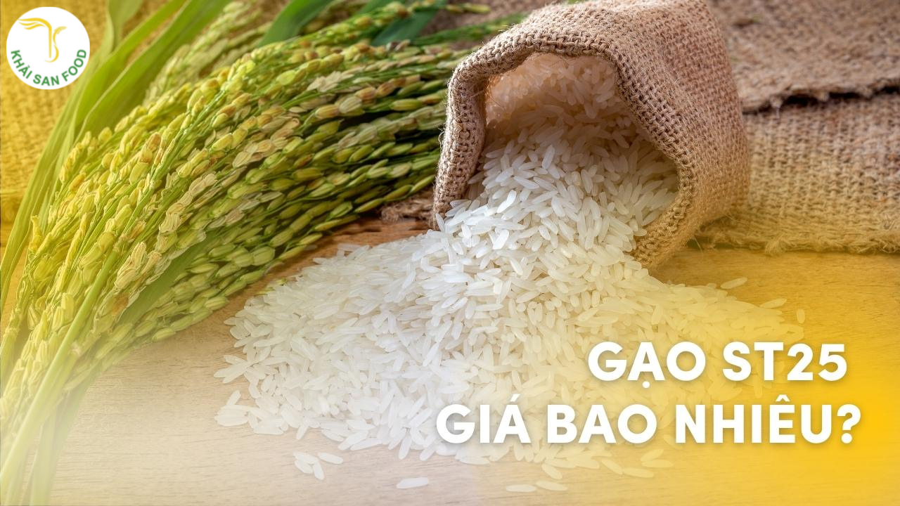 Gạo ST25 được bán với giá bao nhiêu?