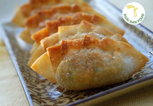 bánh mandu hải sản chiên giòn ngày mưa ngon tuyệt bánh mandu hải sản