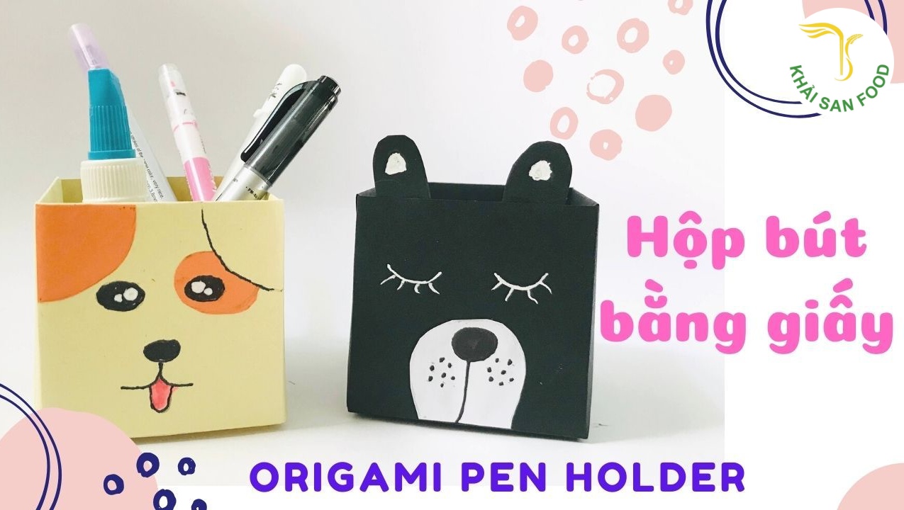 Cách làm đồ dùng học tập bằng giấy a4 đơn giản nhất
