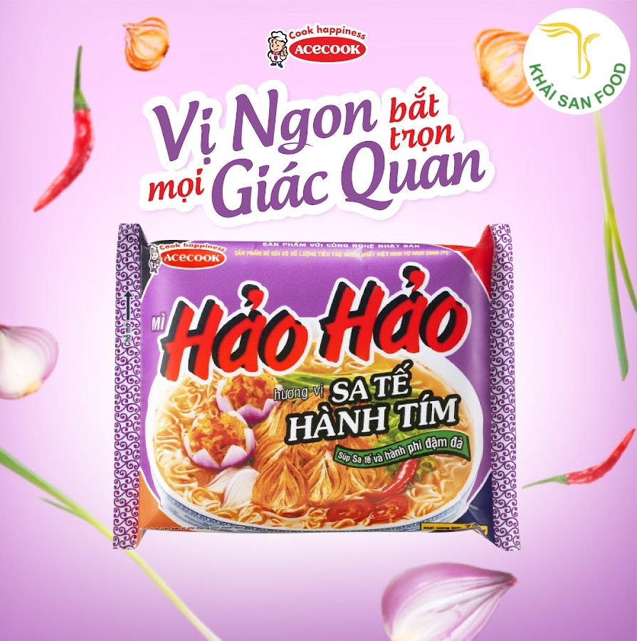 Mì Acecook và thương hiệu nổi tiếng phát triển từng ngày