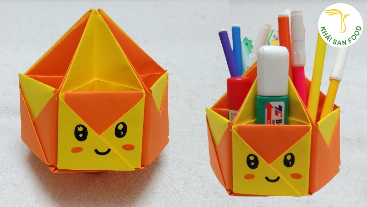 Cách làm đồ dùng học tập bằng giấy