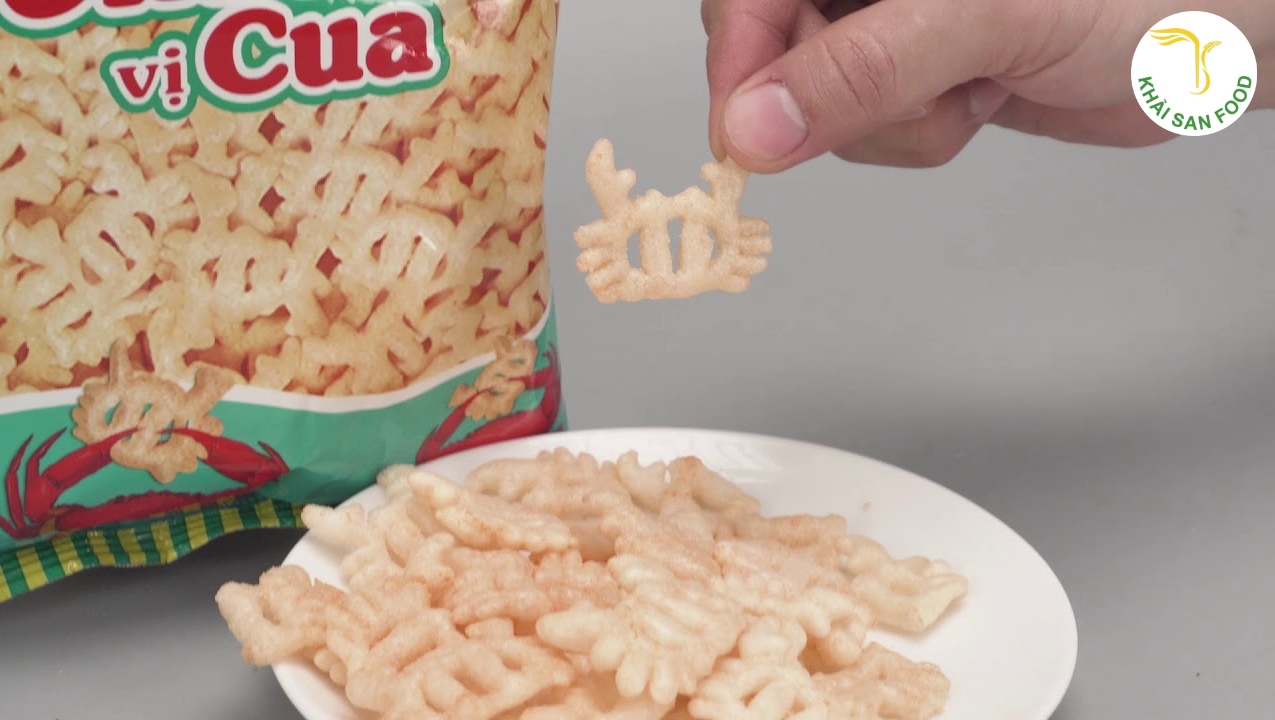 Bánh snack oishi cua của Kinh Đô
