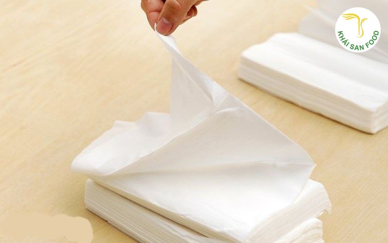 Chọn khăn giấy ăn chất lượng để đảm bảo vệ sinh