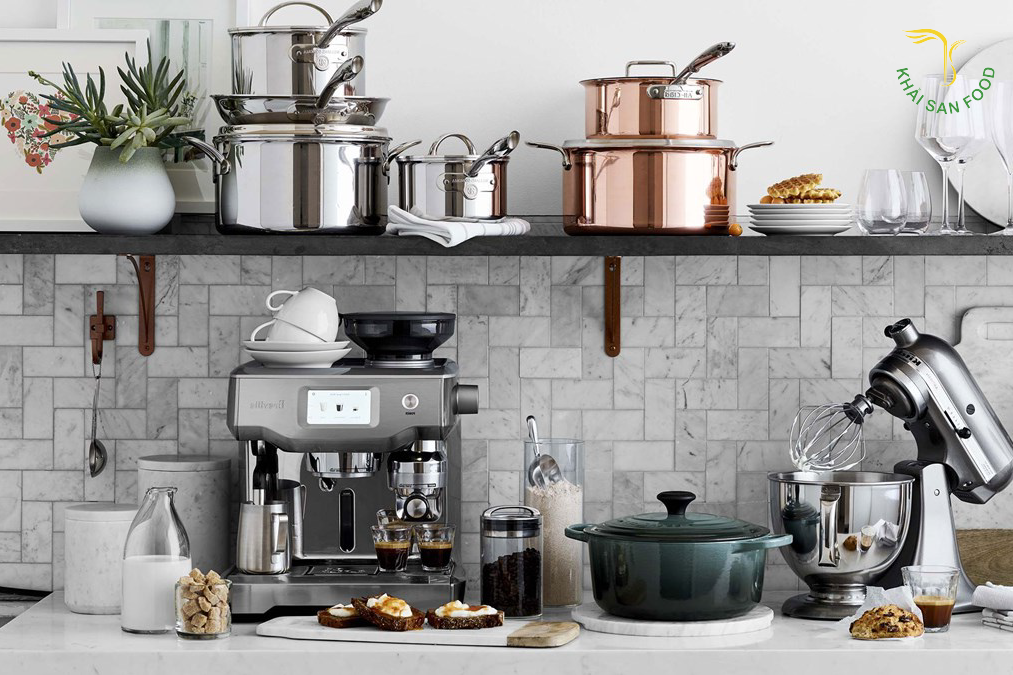 Các vật dụng thường gặp trong phòng bếp