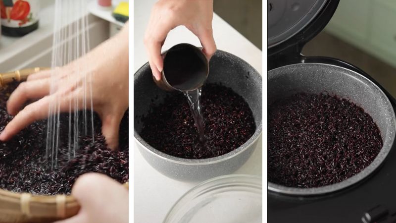 Cách chế biến gạo lứt đen giữ nguyên giá trị dinh dưỡng