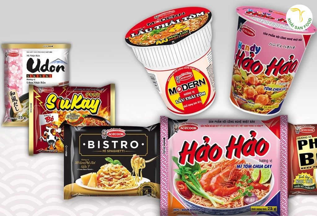 giá 1 thùng mì ăn liền bao nhiêu tiền, Bảng giá các loại mì tôm