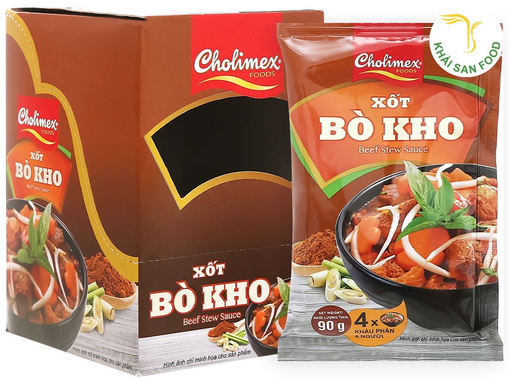 Gói gia vị tiện lợi giúp tiết kiệm nhiều thời gian xuống bếp 
