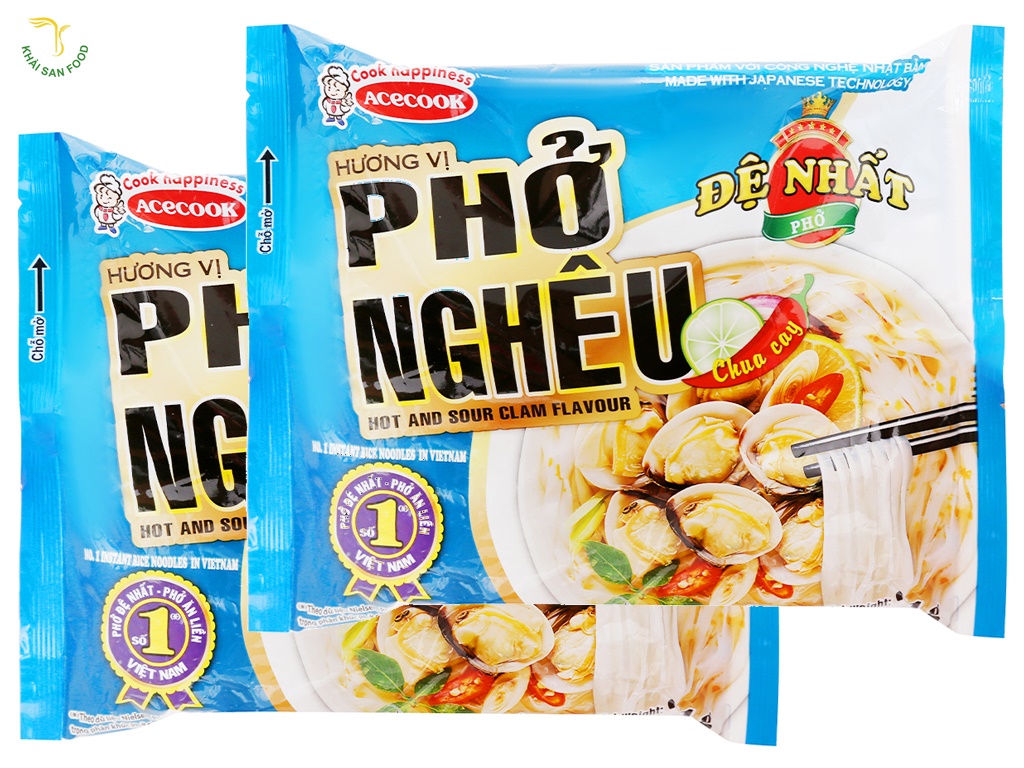 Phở nghêu phở gói giá bao nhiêu? 